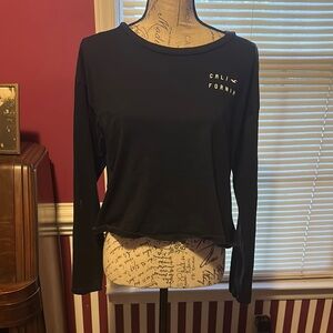 Hollister Black Long Sleeve Top